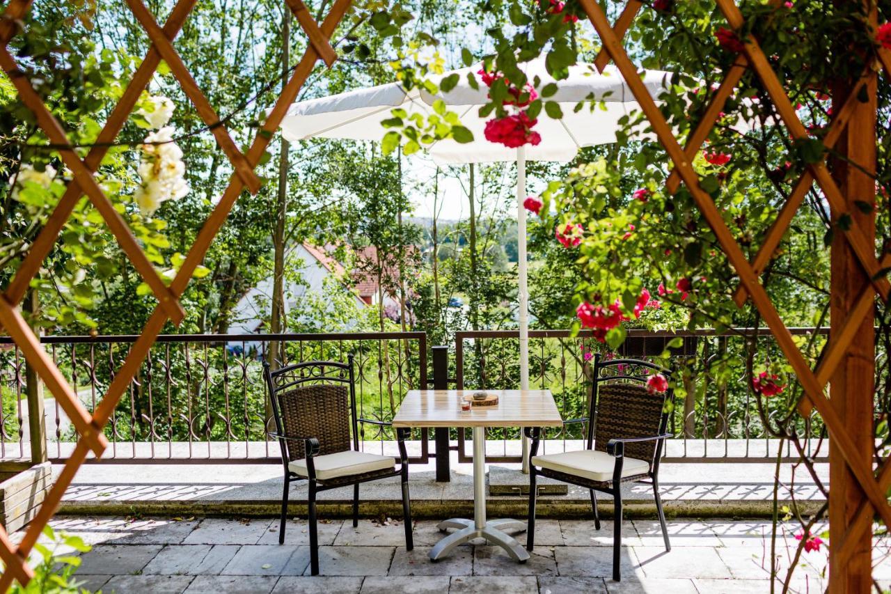 Hotel Restaurant Zwergschloesschen Gera Dış mekan fotoğraf