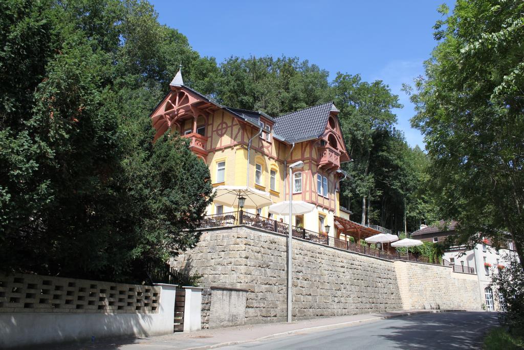 Hotel Restaurant Zwergschloesschen Gera Dış mekan fotoğraf